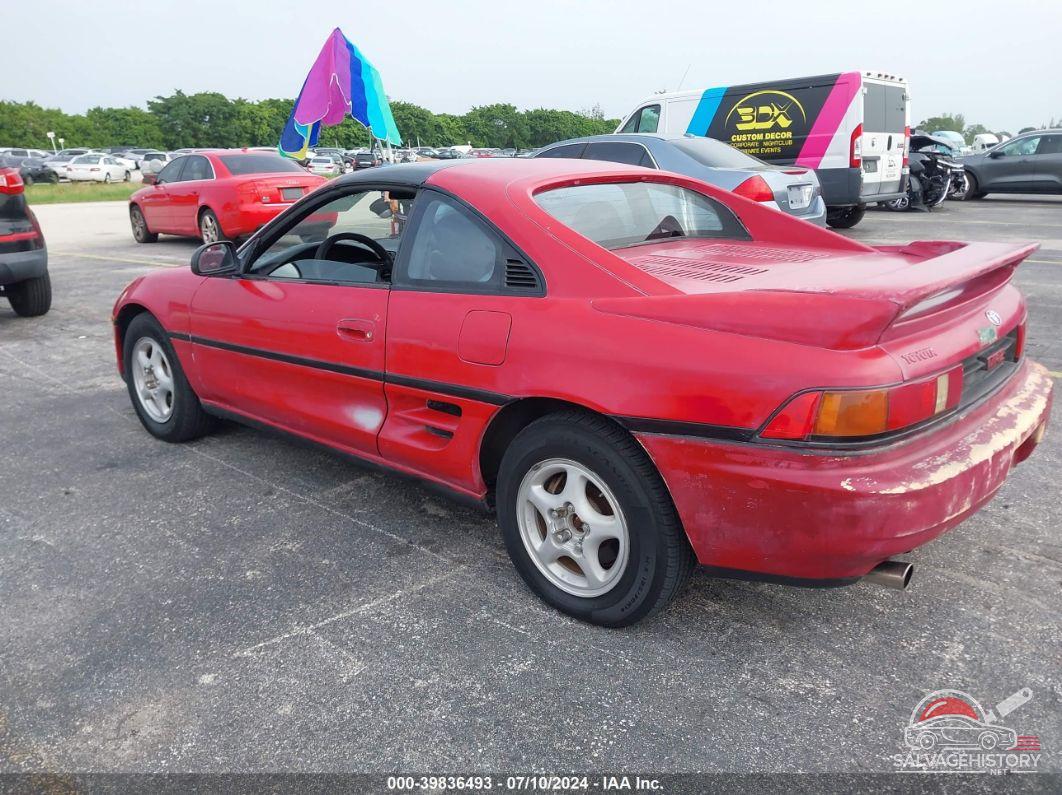 JT2SW21N7M0009967 1991 TOYOTA MR2 photo no. 3