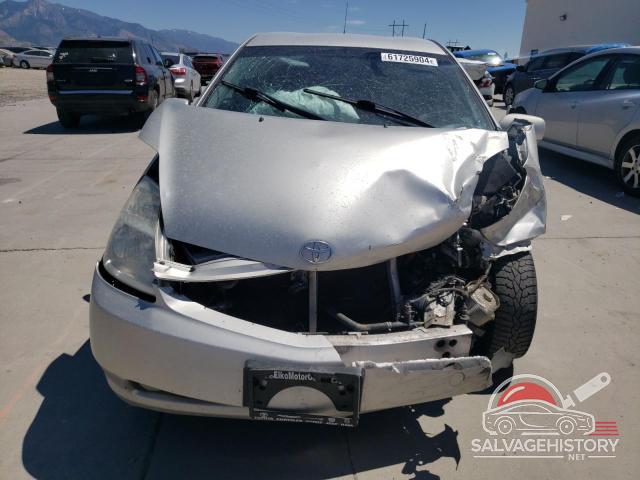 JTDKB20U853038700 2005 TOYOTA PRIUS photo no. 5