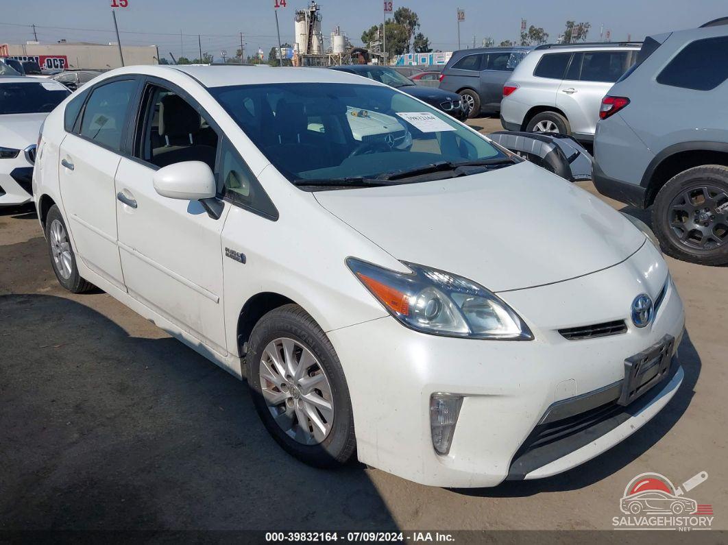 JTDKN3DP1D3040790 2013 TOYOTA PRIUS PLUG-IN photo no. 6