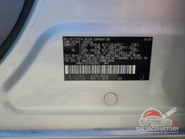 JTMBD31V375082845 2007 TOYOTA RAV4 photo no. 12