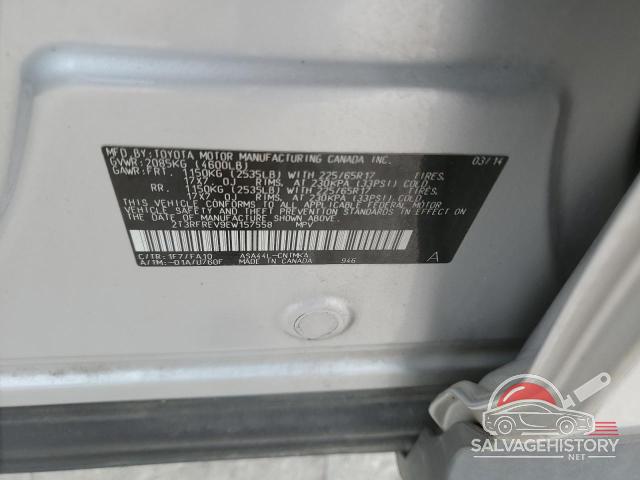 2T3RFREV9EW157558 2014 TOYOTA RAV4 photo no. 13