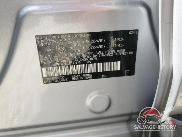 JTMWFREV4JD117429 2018 TOYOTA RAV4 photo no. 13