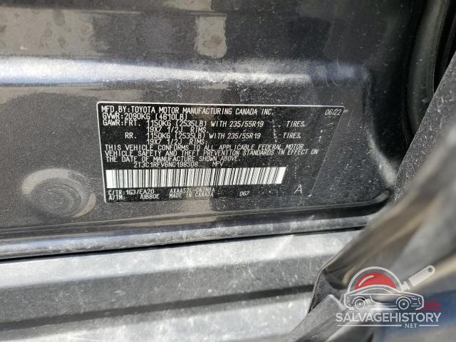 2T3C1RFV6NC198508 2022 TOYOTA RAV4 photo no. 12