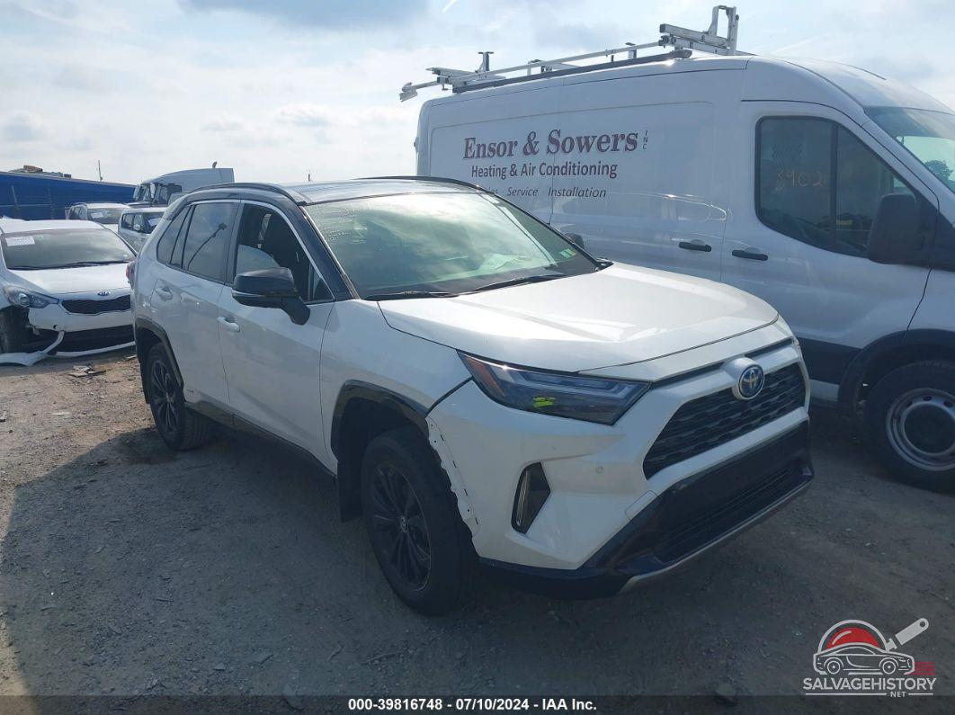 JTME6RFV2NJ020439 2022 TOYOTA RAV4 HYBRID photo no. 2