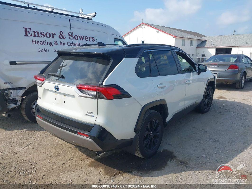 JTME6RFV2NJ020439 2022 TOYOTA RAV4 HYBRID photo no. 4