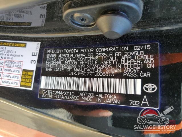 JTKJF5C77FJ008813 2015 TOYOTA SCION photo no. 12