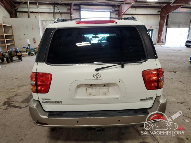 5TDZT34A83S203724 2003 TOYOTA SEQUOIA photo no. 6