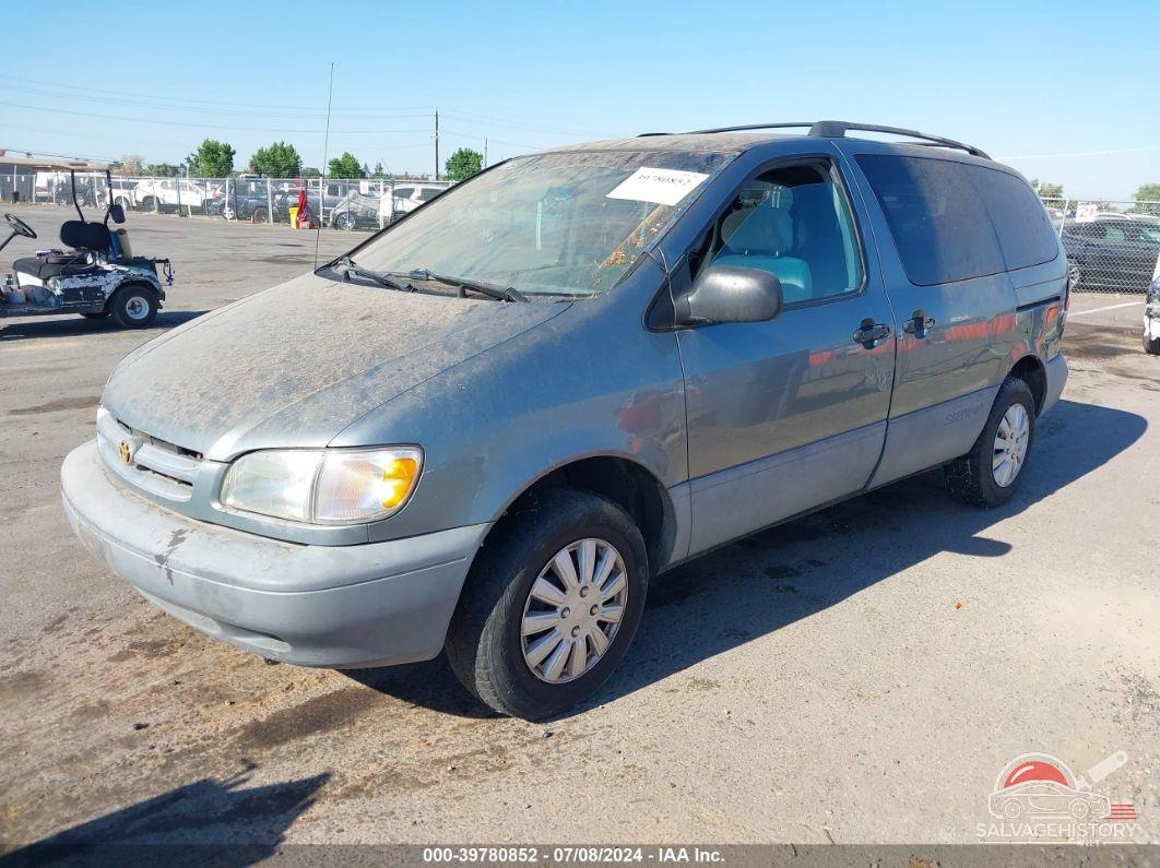 4T3ZF19C6XU132842 1999 TOYOTA SIENNA photo no. 2