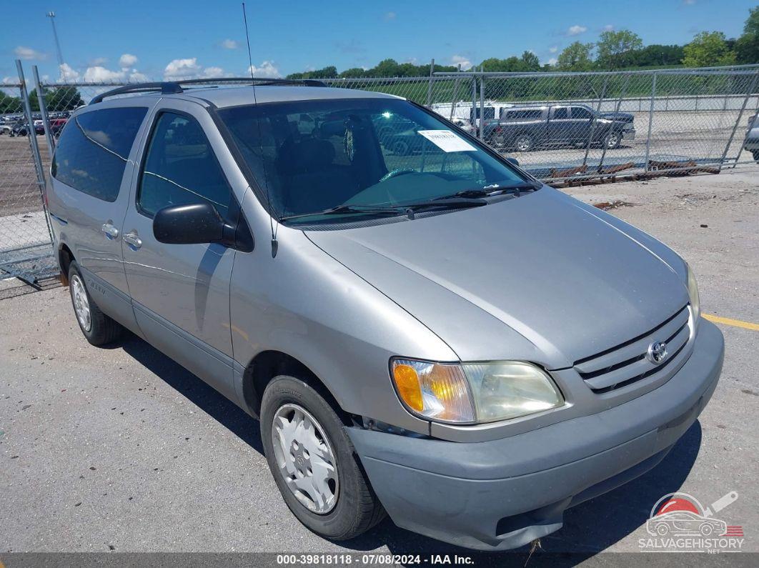 4T3ZF19C83U534291 2003 TOYOTA SIENNA photo no. 19
