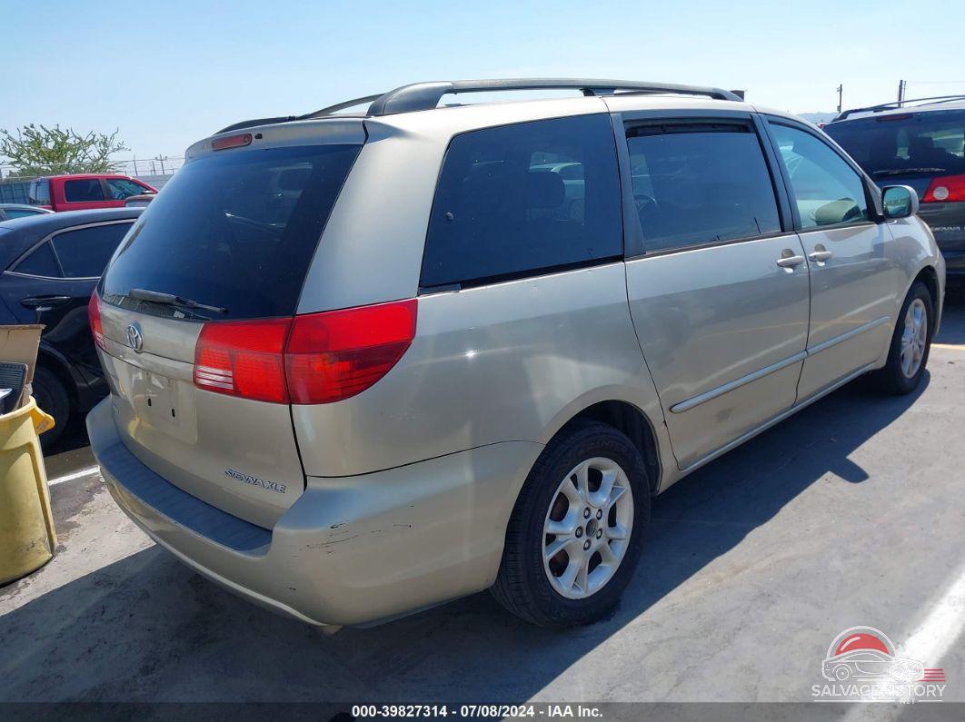 5TDZA22C84S035010 2004 TOYOTA SIENNA photo no. 4