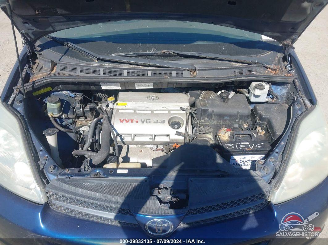 5TDZA23C25S310550 2005 TOYOTA SIENNA photo no. 10