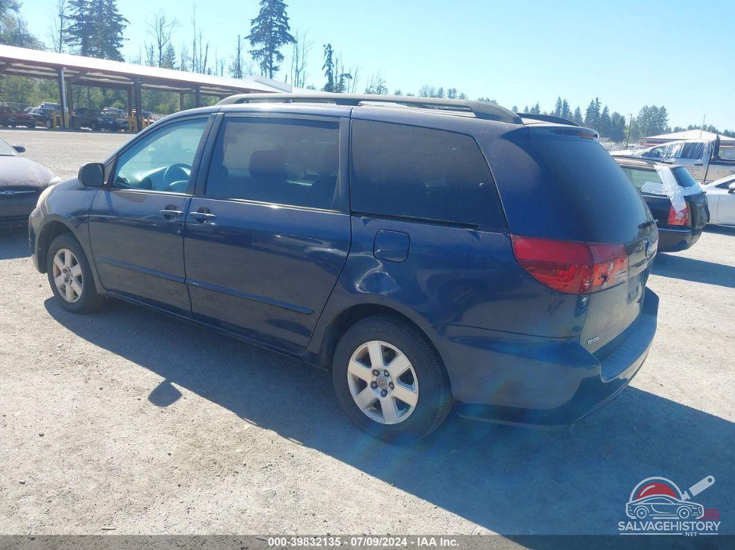 5TDZA23C25S310550 2005 TOYOTA SIENNA photo no. 3