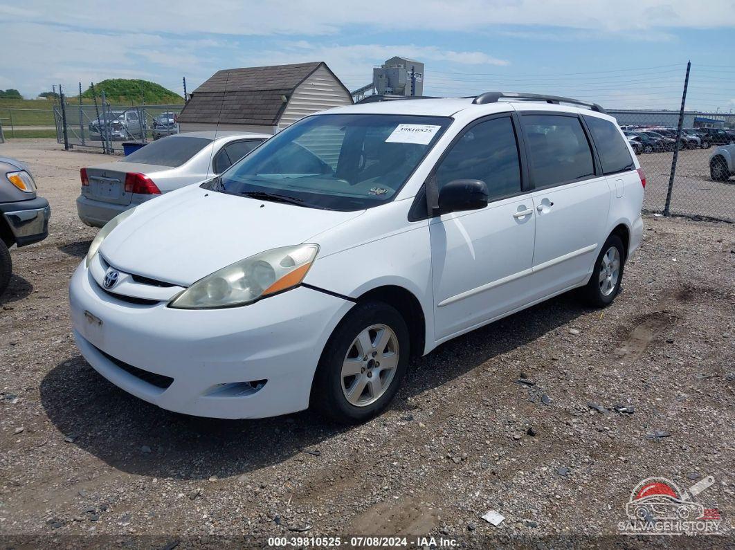 5TDZA23C76S387836 2006 TOYOTA SIENNA photo no. 2