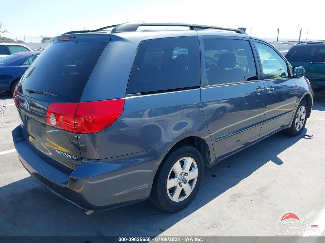5TDZK23C17S083691 2007 TOYOTA SIENNA photo no. 4