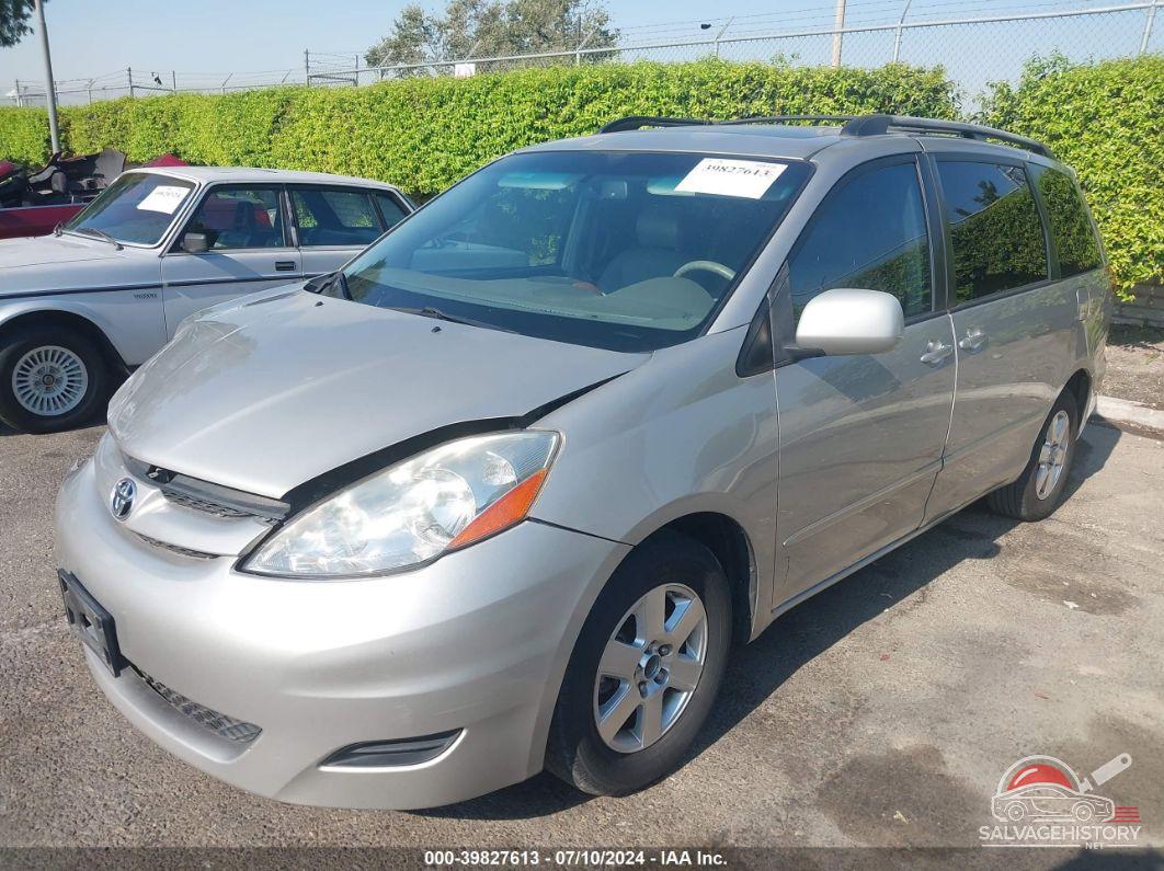 5TDZK22C48S169113 2008 TOYOTA SIENNA photo no. 2