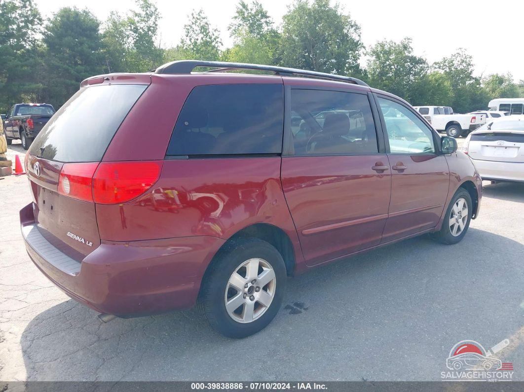 5TDZK23C48S175833 2008 TOYOTA SIENNA photo no. 4