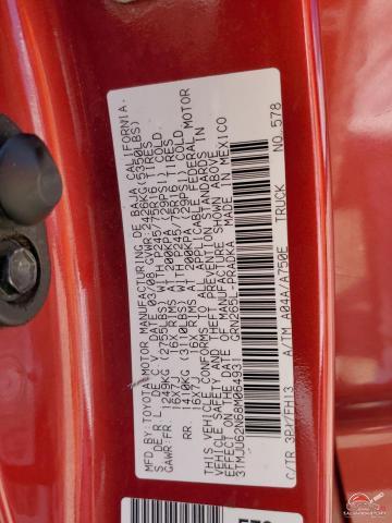 3TMJU62N68M064931 2008 TOYOTA TACOMA photo no. 12