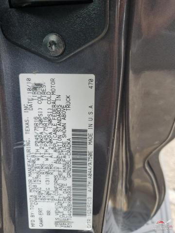 5TFTU4GN2BX003938 2011 TOYOTA TACOMA photo no. 12