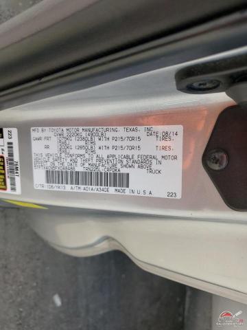 5TFTX4CN5FX048486 2015 TOYOTA TACOMA photo no. 12
