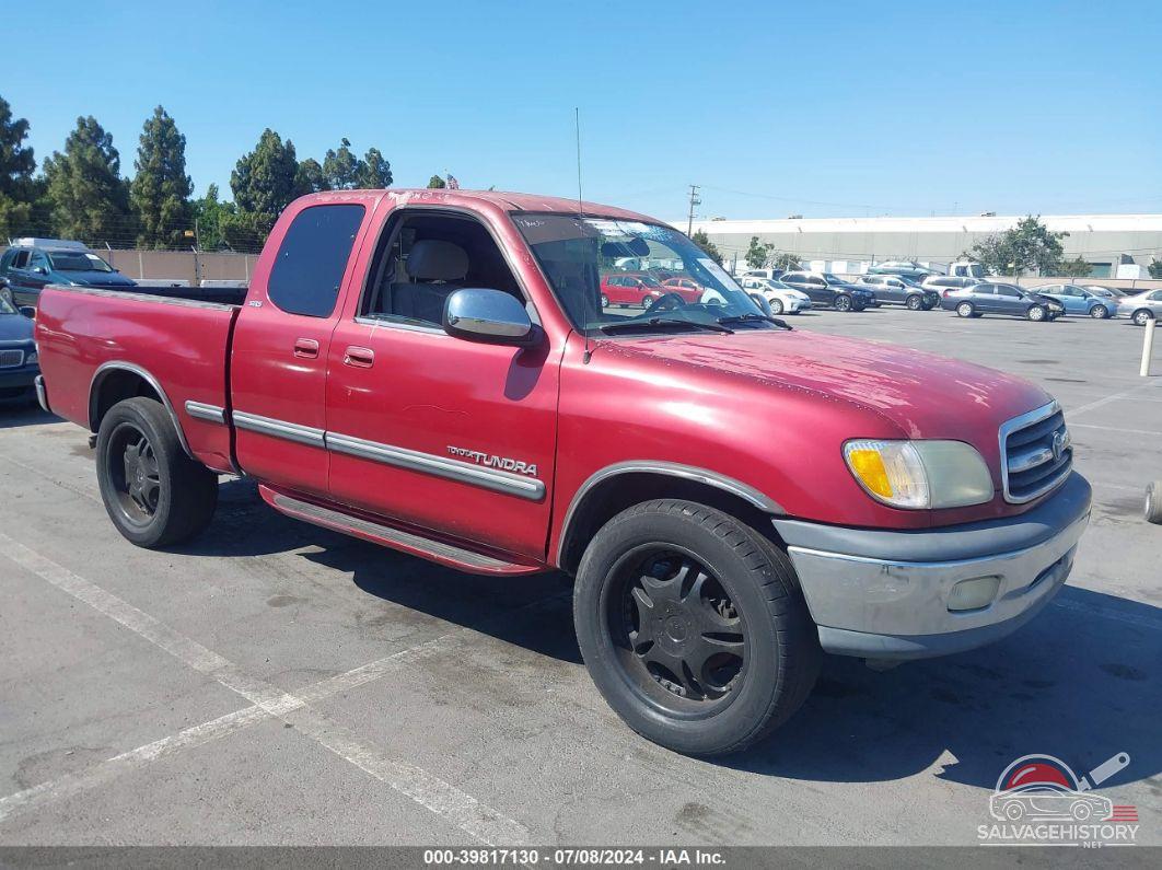 5TBRT34122S326684 2002 TOYOTA TUNDRA photo no. 9