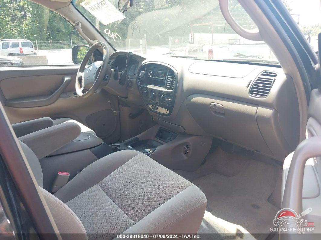 5TBDT44135S486674 2005 TOYOTA TUNDRA photo no. 5