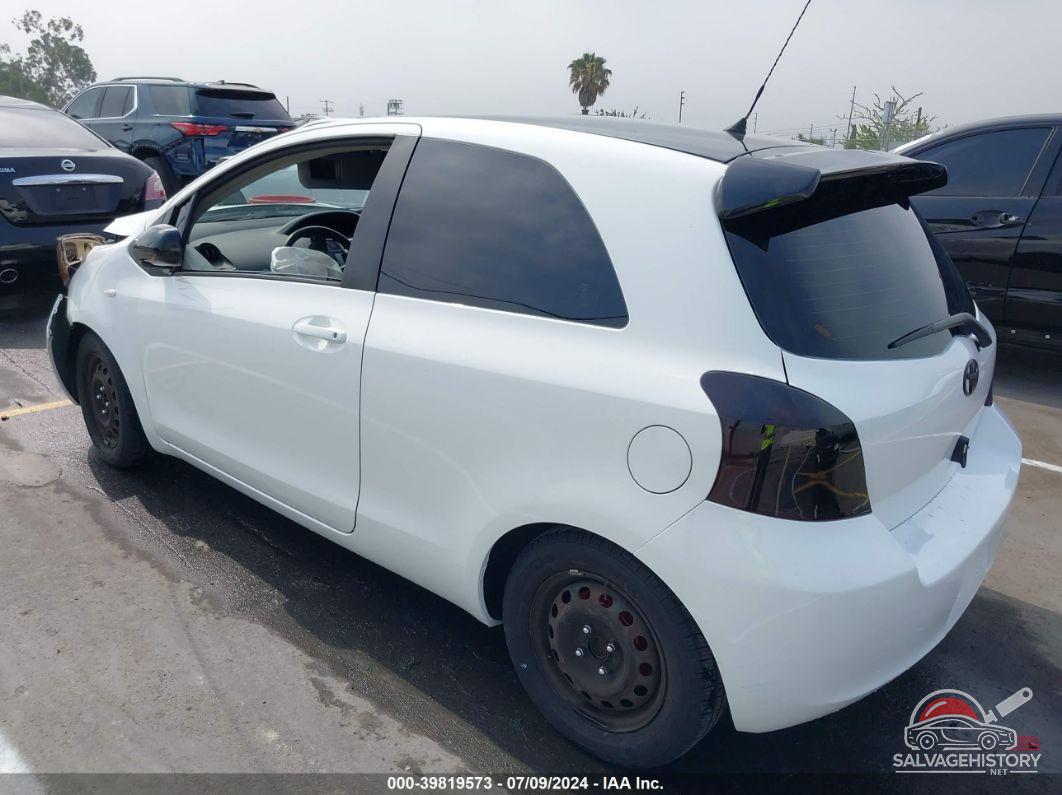 JTDJT923X75040347 2007 TOYOTA YARIS photo no. 3