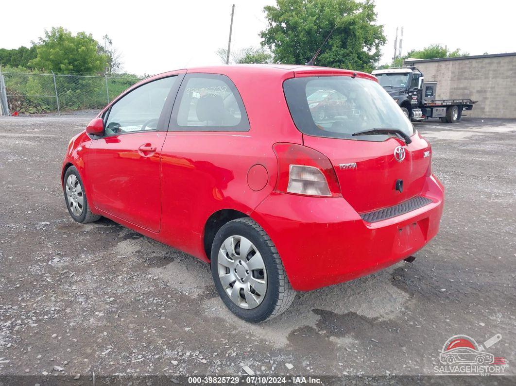 JTDJT923085220034 2008 TOYOTA YARIS photo no. 3