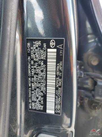 JTDBT903194059479 2009 TOYOTA YARIS photo no. 12