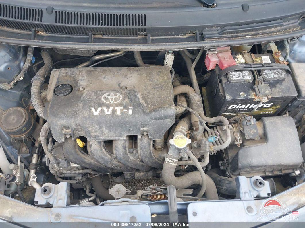 JTDBT903X91318911 2009 TOYOTA YARIS photo no. 10