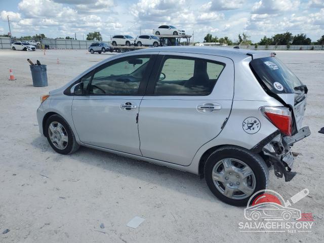 JTDKTUD31DD546199 2013 TOYOTA YARIS photo no. 2