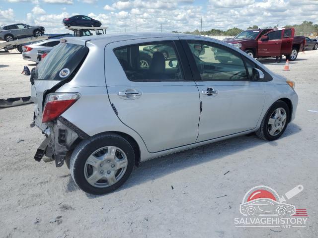 JTDKTUD31DD546199 2013 TOYOTA YARIS photo no. 3