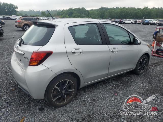 VNKKTUD30FA015099 2015 TOYOTA YARIS photo no. 3