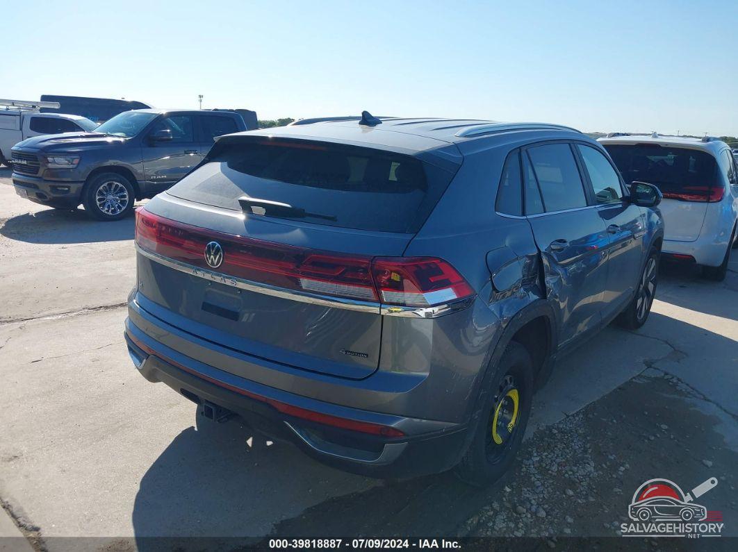 1V2HE2CAXRC213147 2024 VOLKSWAGEN ATLAS CROSS SPORT photo no. 4