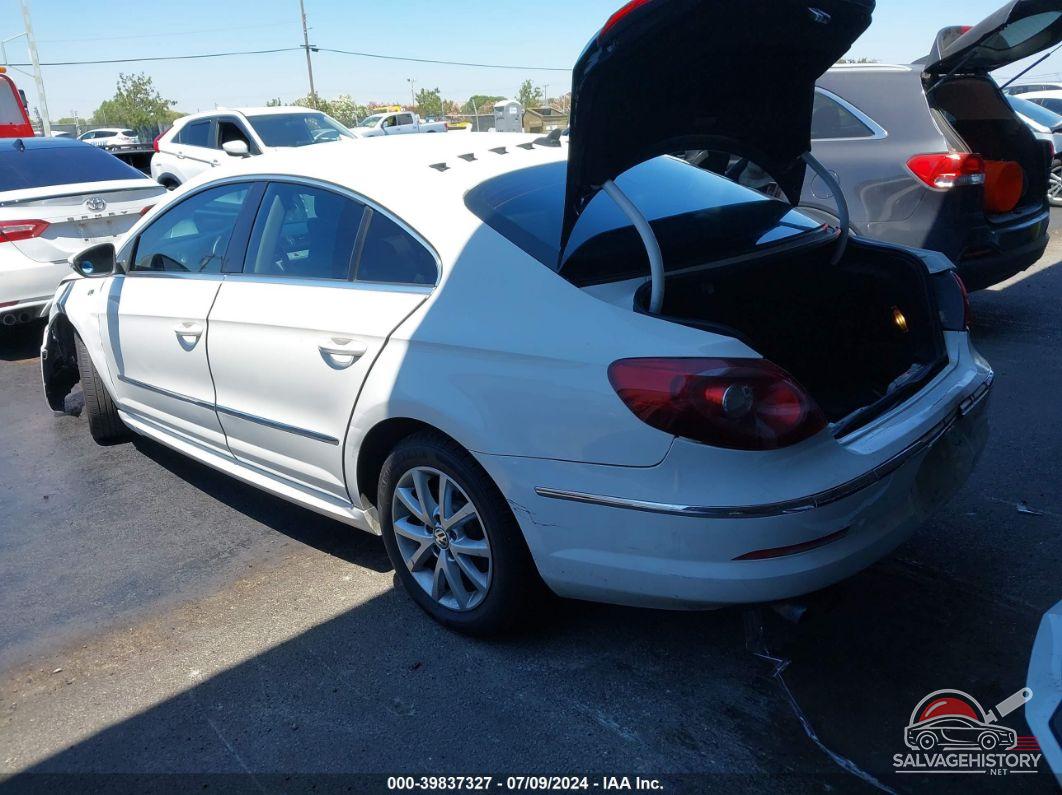 WVWMP7ANXAE550701 2010 VOLKSWAGEN CC photo no. 3