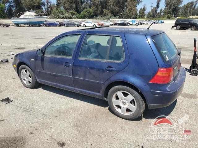 9BWGK61J524011676 2002 VOLKSWAGEN GOLF photo no. 2