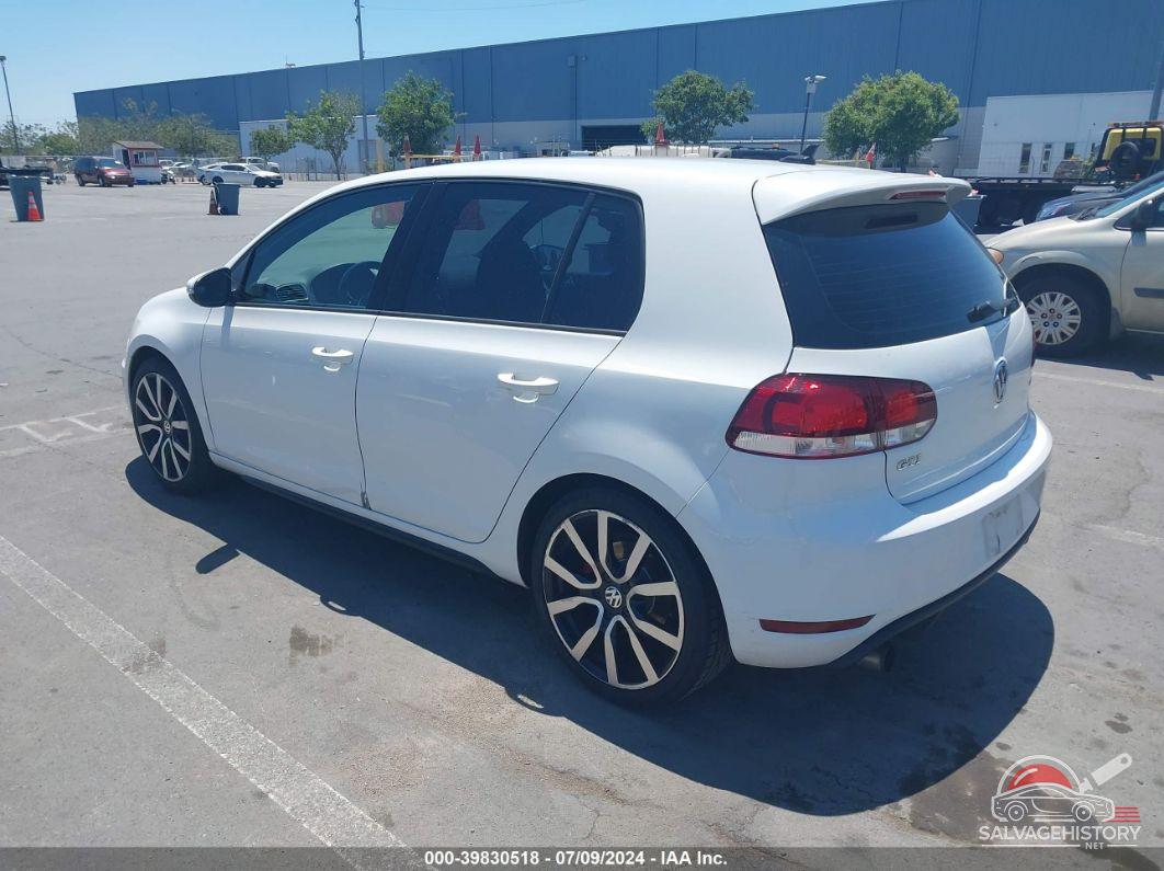 WVWHD7AJ6CW325826 2012 VOLKSWAGEN GTI photo no. 3
