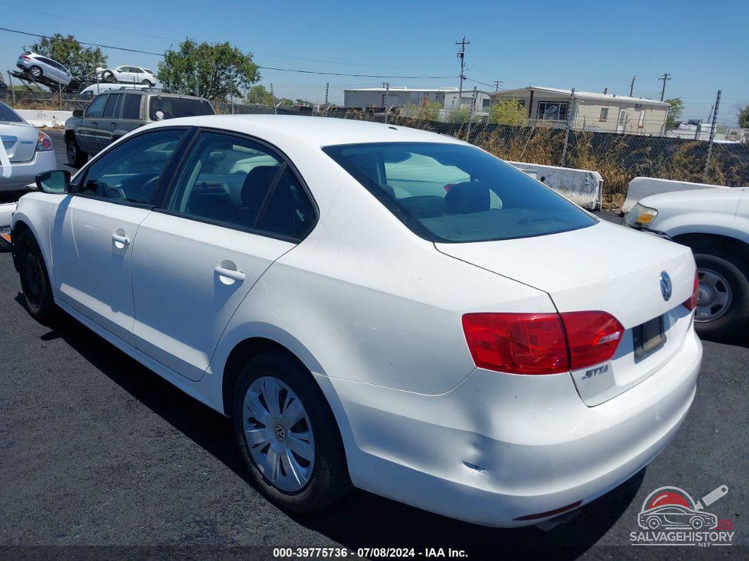 3VW1K7AJXCM344299 2012 VOLKSWAGEN JETTA photo no. 3