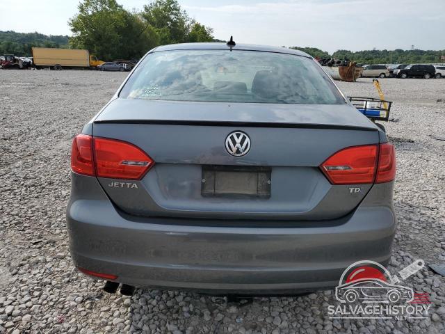 3VWLL7AJ6CM317901 2012 VOLKSWAGEN JETTA photo no. 6