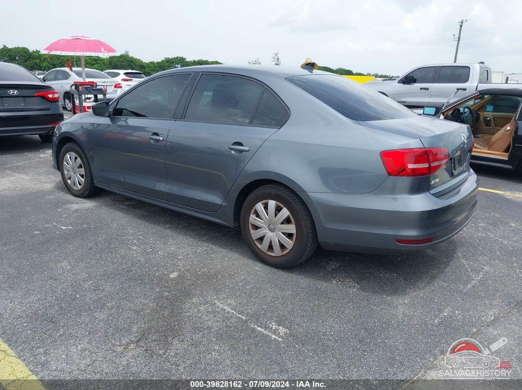 3VW1K7AJ3FM408560 2015 VOLKSWAGEN JETTA photo no. 3