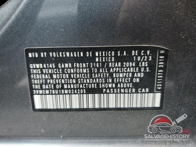 3VWEM7BU1RM024205 2024 VOLKSWAGEN JETTA photo no. 12