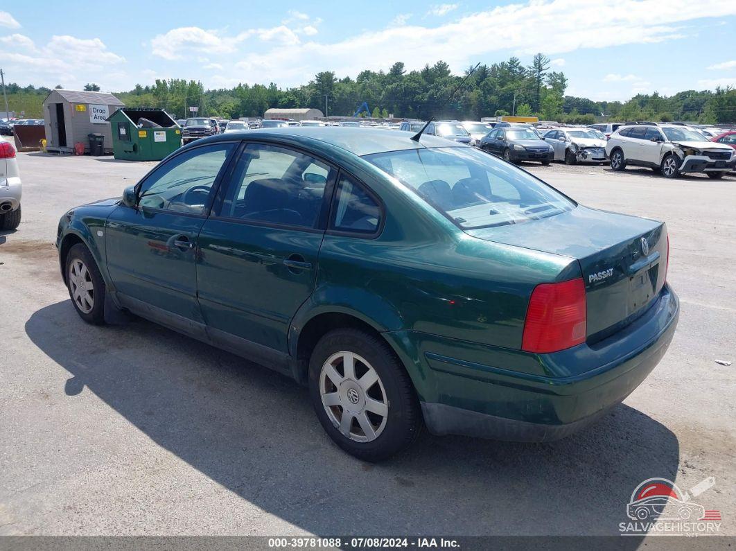 WVWAC63B81P010201 2001 VOLKSWAGEN PASSAT photo no. 3