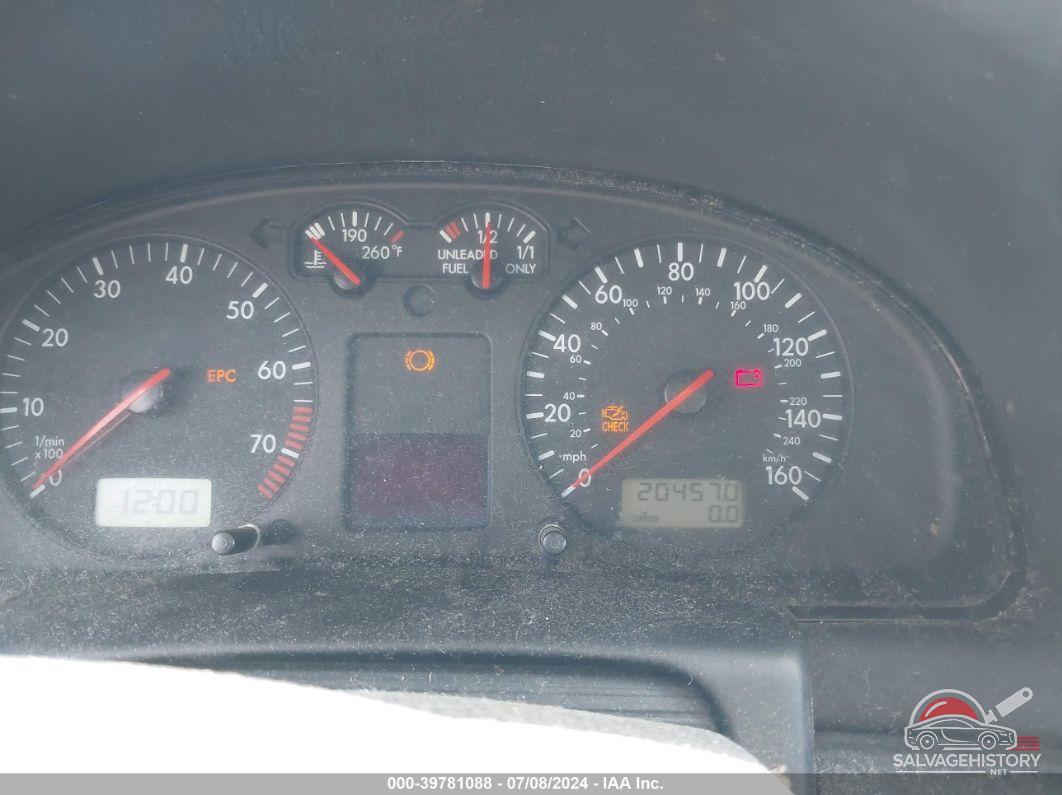 WVWAC63B81P010201 2001 VOLKSWAGEN PASSAT photo no. 7
