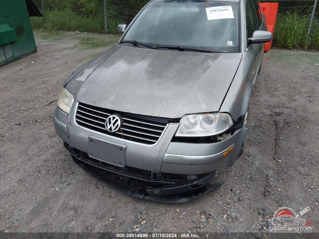 WVWPD63B03P258534 2003 VOLKSWAGEN PASSAT photo no. 6
