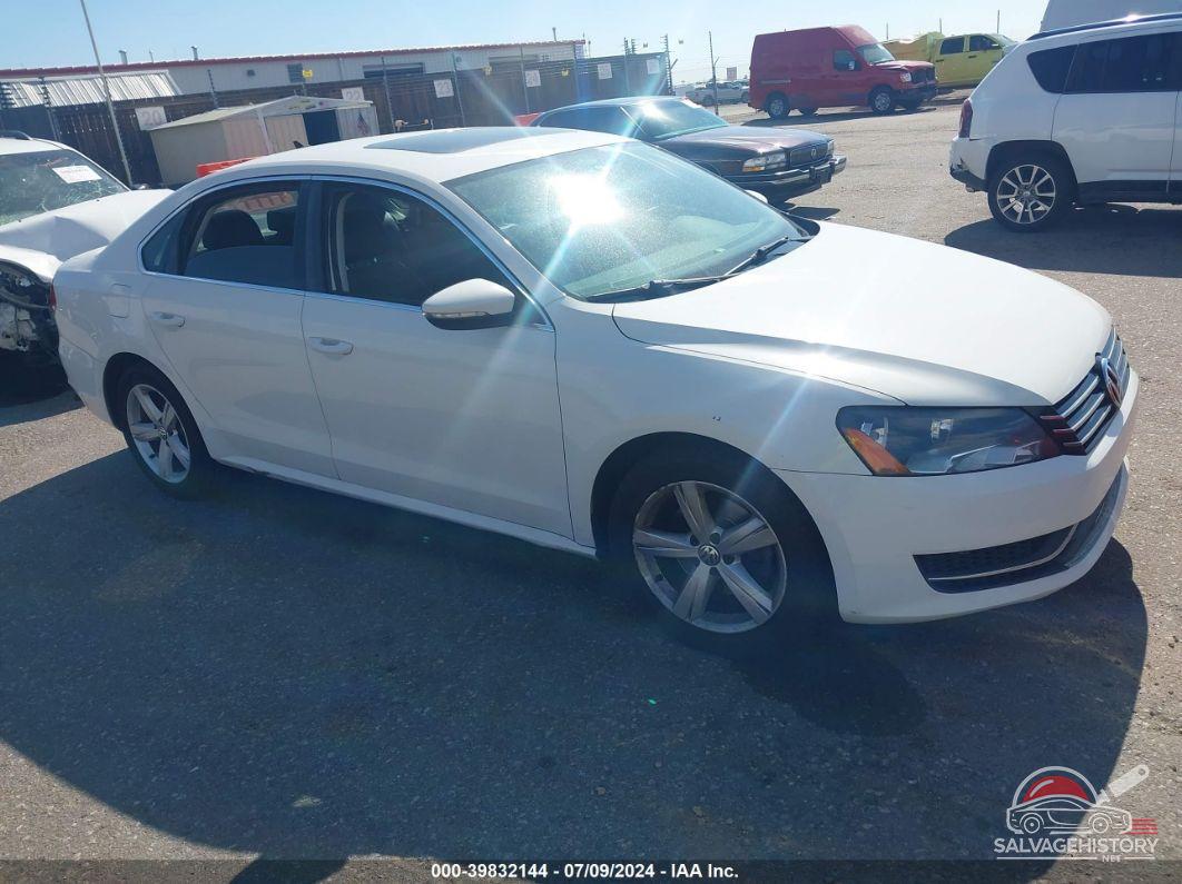 1VWBH7A32CC049249 2012 VOLKSWAGEN PASSAT photo no. 4