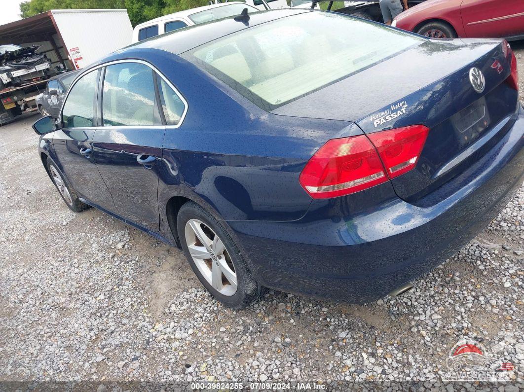 1VWBH7A32DC066201 2013 VOLKSWAGEN PASSAT photo no. 3