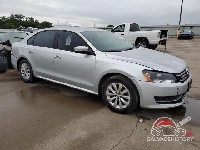 1VWAS7A39EC106255 2014 VOLKSWAGEN PASSAT photo no. 4
