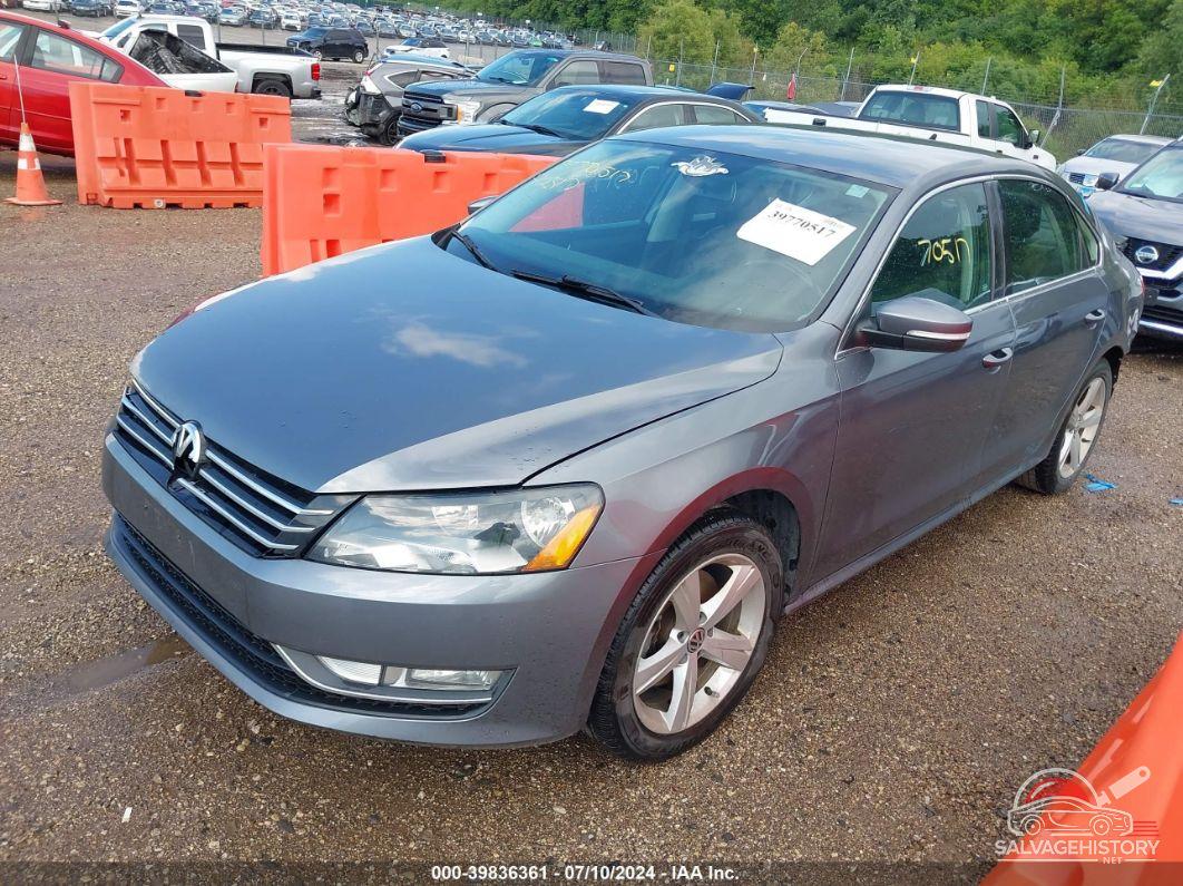 1VWAT7A35FC078775 2015 VOLKSWAGEN PASSAT photo no. 2