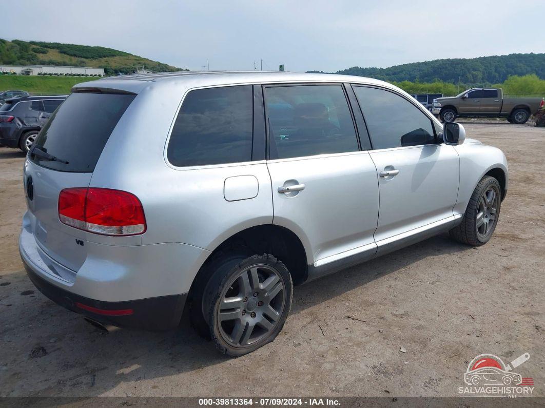 WVGMM77L05D002664 2005 VOLKSWAGEN TOUAREG photo no. 4