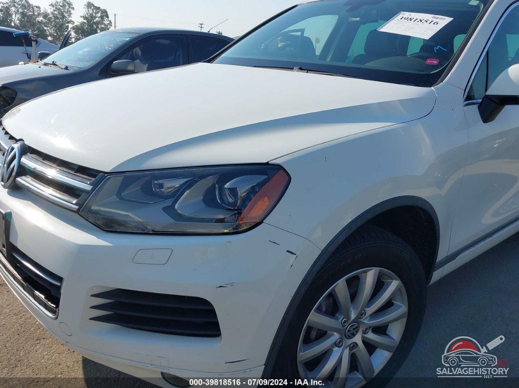 WVGFF9BP3BD006356 2011 VOLKSWAGEN TOUAREG photo no. 6