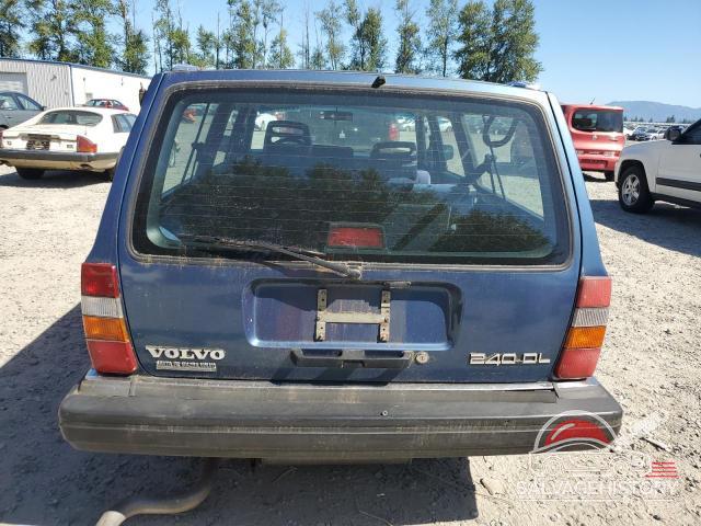 YV1AA8856L1849266 1990 VOLVO 240 BASE photo no. 6